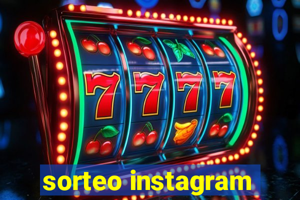 sorteo instagram