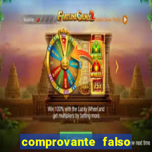 comprovante falso de 50 reais