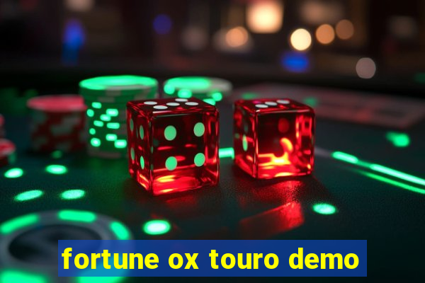 fortune ox touro demo