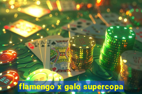 flamengo x galo supercopa