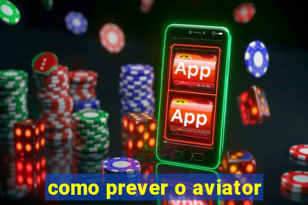 como prever o aviator