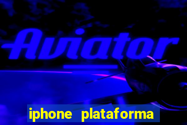 iphone plataforma de jogos