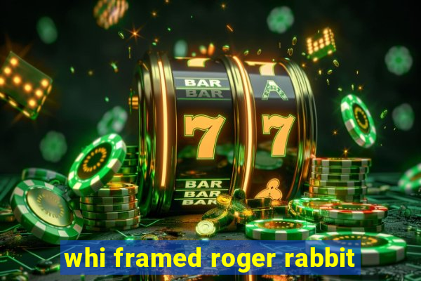whi framed roger rabbit