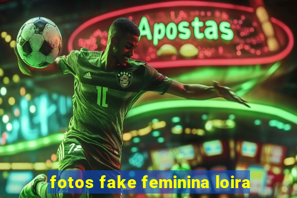 fotos fake feminina loira