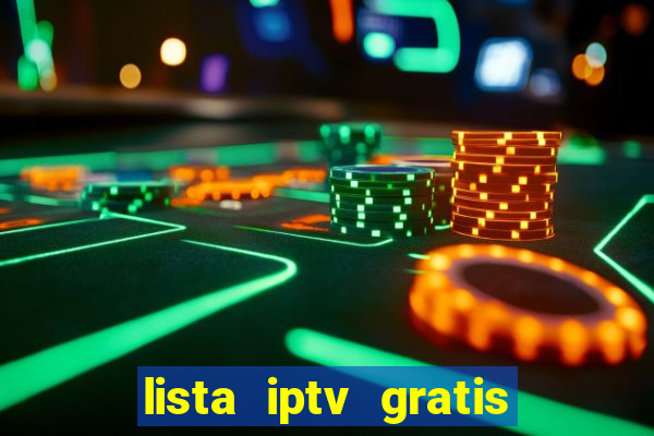 lista iptv gratis futebol ao vivo