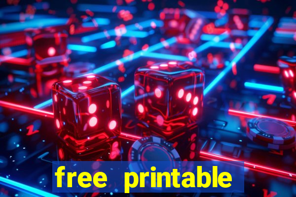 free printable christmas bingo cards