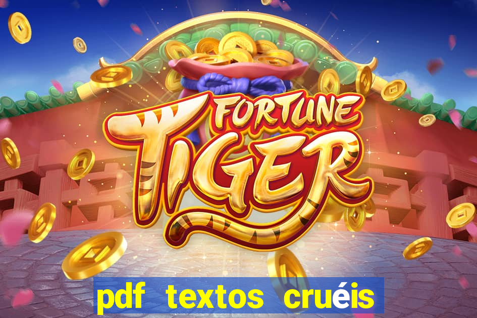 pdf textos cruéis demais para serem lidos rapidamente