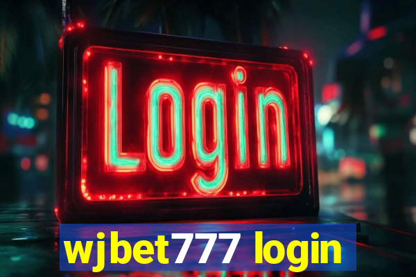 wjbet777 login