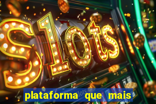 plataforma que mais paga no fortune tiger
