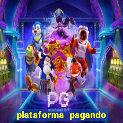 plataforma pagando fortune tiger