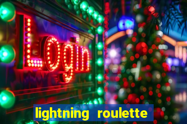 lightning roulette como jogar