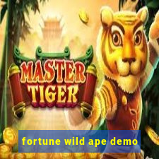fortune wild ape demo